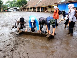 Begini Kondisi Sekolah Dasar di Bondowoso Usai Banjir Bandang