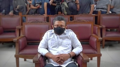 Potret Wajah Ferdy Sambo Saat Dijatuhi Vonis Hukuman Mati