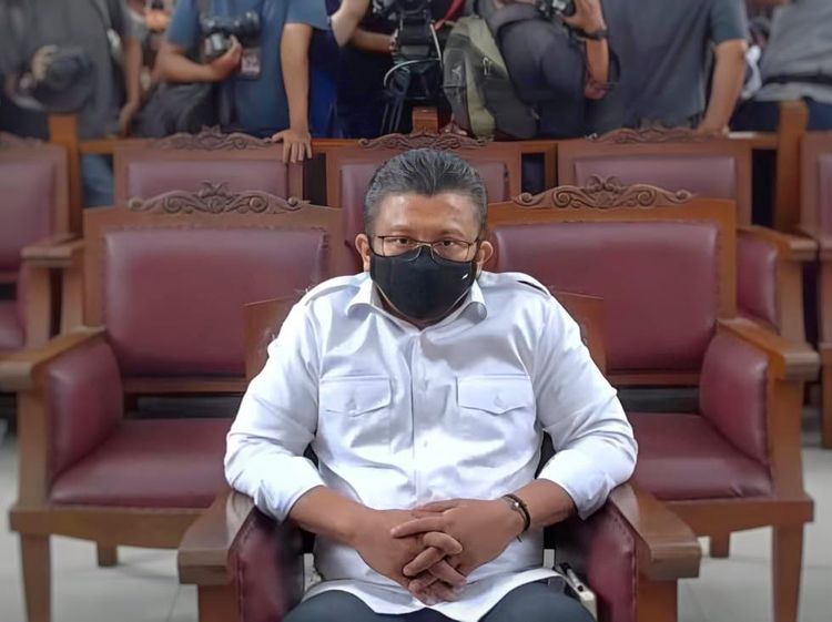 Potret Wajah Ferdy Sambo Saat Dijatuhi Vonis Hukuman Mati