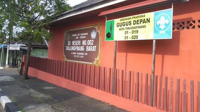 Gedung SDN 002 Tanjungpinang Barat  yang ditutup Pemkot Tanjungpinang karena kekurangan siswa. (Dok istimewa)