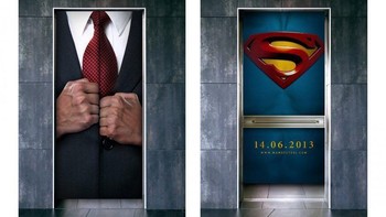 Iklan film Superman. Foto: Reddit