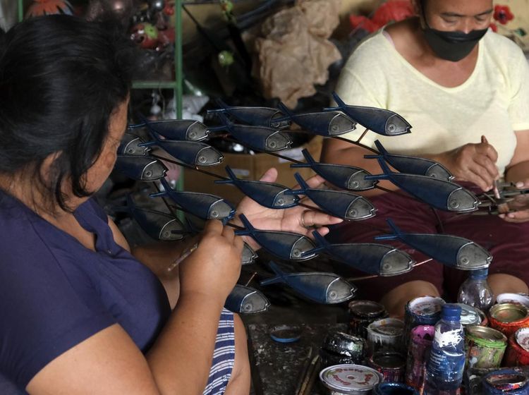 Intip Kerajinan Plat Besi di Bali yang Tembus Pasar Eropa