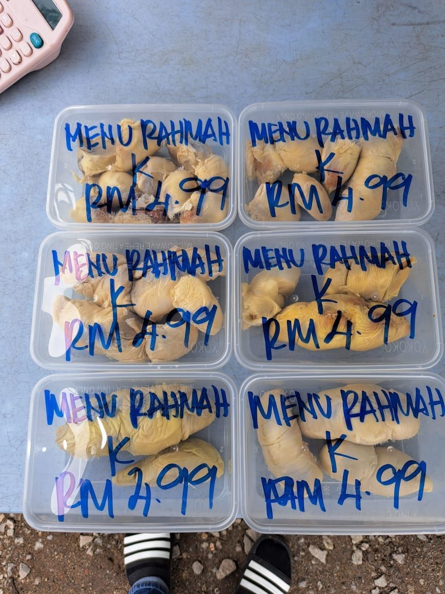 Jual Sekotak Durian Hanya Rp 17 Ribu, Warung Ini Laris Manis