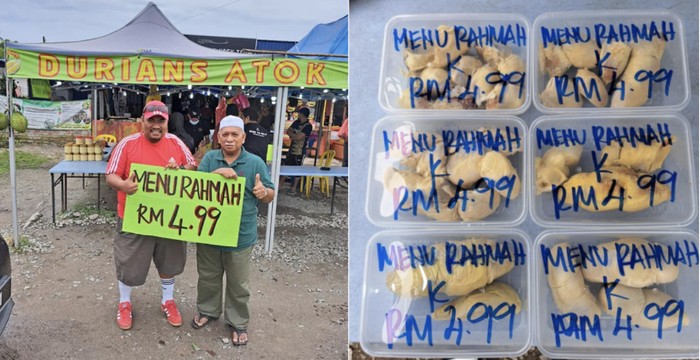 Jual Sekotak Durian Hanya Rp 17 Ribu, Warung Ini Laris Manis