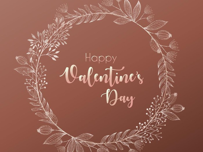 Happy Valentines Day Poster or banner with cute font,sweet hearts and gift box on red background.Promotion and shopping template or background for Love and Valentines day concept