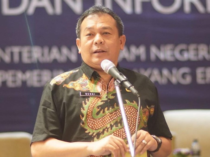 Kepala Pusat Penerangan (Kapuspen) Kemendagri Benni Irwan.