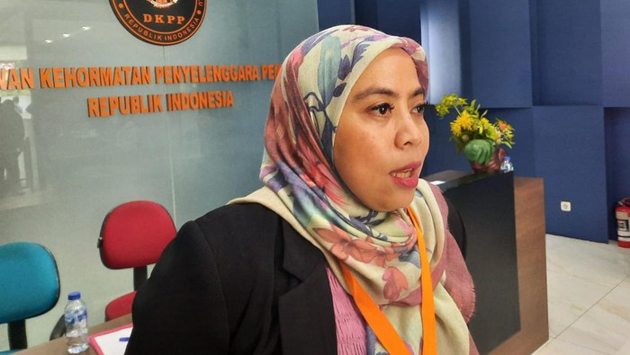 Koordinator Divisi Data dan Informasi KPU RI, Betty Epsilon Idroos (Anggi-detikcom)