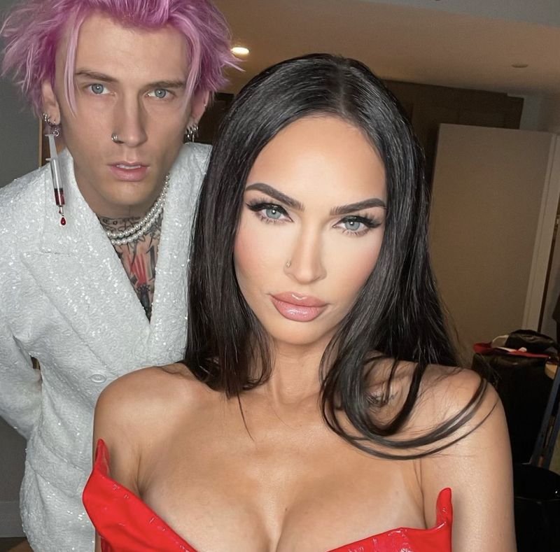 Megan Fox Megan Fox dan Machine Gun Kelly.