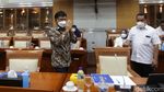 Menkominfo-Komisi I DPR Bahas Perubahan UU ITE