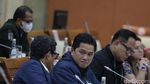 Momen Erick Thohir Bahas Rencana dan Evaluasi BUMN di DPR