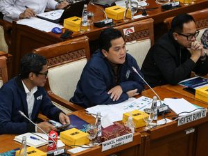 Soal Evaluasi Ongkos Pesawat Haji, Erick: Jangan Sampai Garuda Sakit Lagi