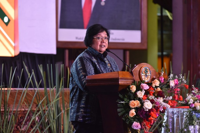 Menteri KLHK Siti Nurbaya Bakar