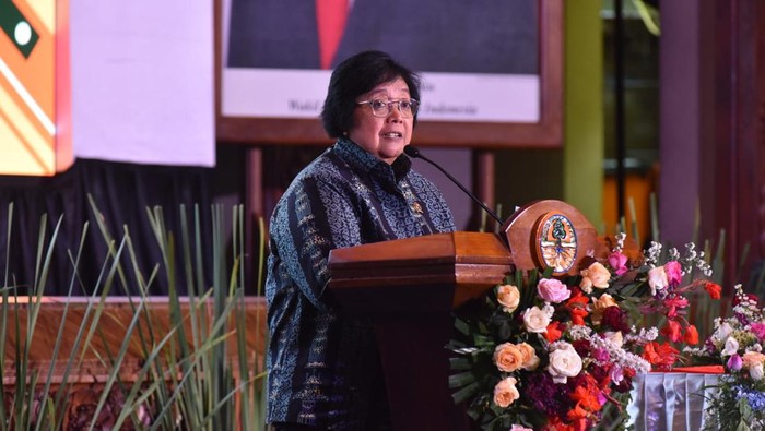 Menteri KLHK Siti Nurbaya Bakar