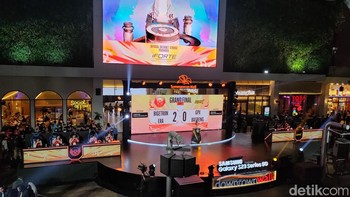 Laga final mempertemukan dua wakil Indonesia, yakni Bigetron Era dan GPX Basreng. Foto: (Panji Saputro/detikINET).