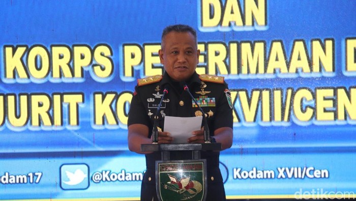 Pangdam XVII/Cendrawasih Mayjen Muhammad Saleh Mustafa.