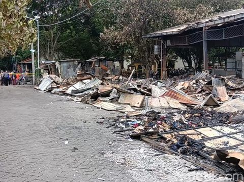 Pasar Karangketug, Kota Pasuruan ludes terbakar