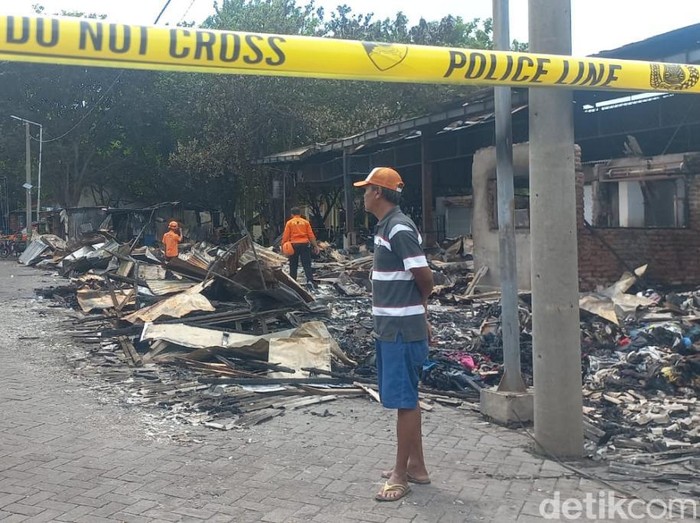 Pasar Karangketug, Kota Pasuruan ludes terbakar