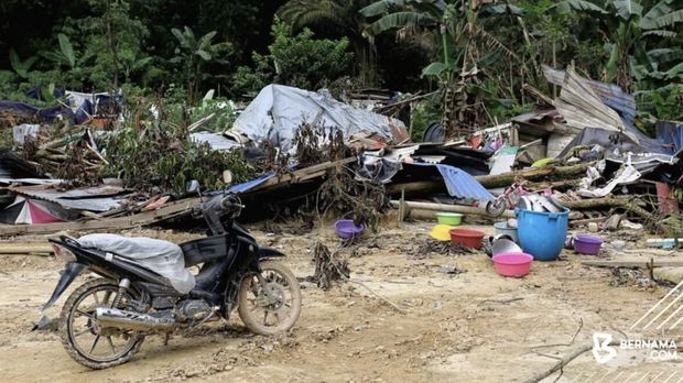 Perkampungan dalam Hutan Malaysia, Negeri Sembilan (Bernama.com via Facebook Jabatan Imigresen Malaysia)