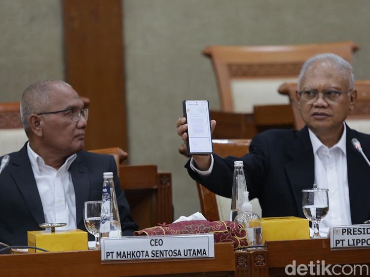 Potret Bos Meikarta Pamer Cabut Gugatan Rp 56 M ke Konsumen di DPR