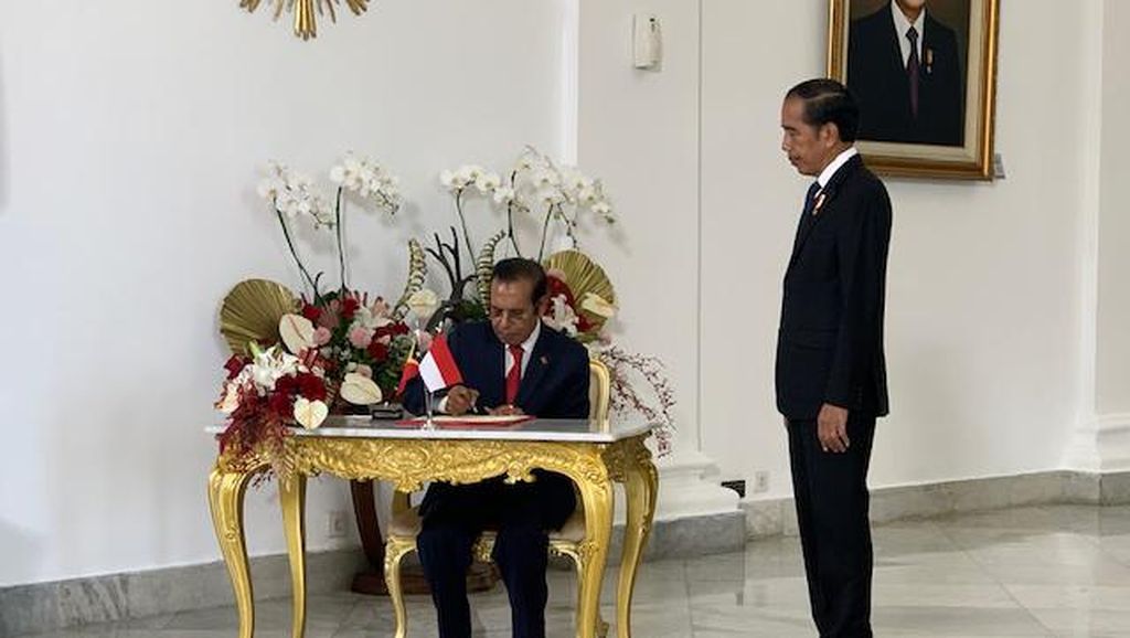 Jokowi Terima Kunjungan PM Timor Leste di Istana Bogor