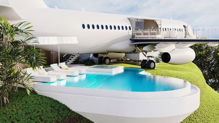 Private Jet Villa di Bali