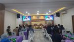 Suasana Nobar Sidang Vonis Ferdy Sambo di Fakultas Hukum UMSU