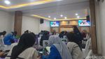 Suasana Nobar Sidang Vonis Ferdy Sambo di Fakultas Hukum UMSU