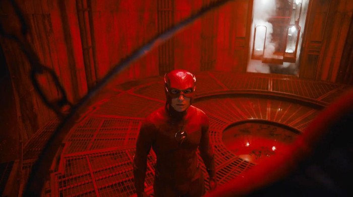 Adegan dari trailer The Flash. Film DC ini tayang di bioskop AS pada 16 Juni 2023.