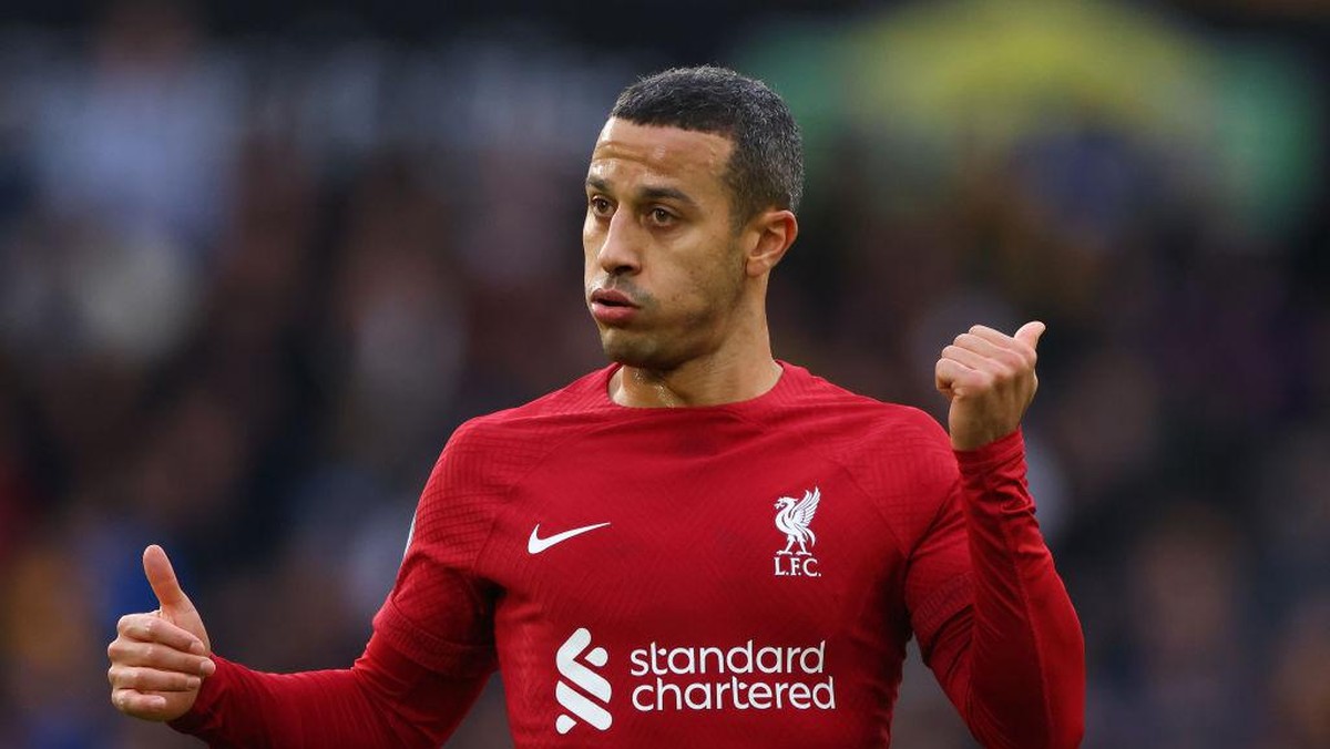 Masih adakah masa depan buat Thiago Alcantara di Liverpool? (Foto: Getty Images/Marc Atkins)