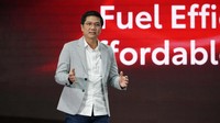 Welcome to world premier All New Agya, kata Vice President PT Toyota-Astra Motor (TAM), Henry Tanoto di Bengkel Space, Jakarta Selatan, (13/2/2023).
