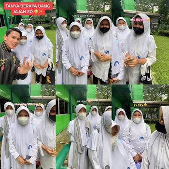 Video viral uang saku anak SD jadi sorotan warganet Video viral uang saku anak SD jadi sorotan warganet di media sosial. Ada yang uang sakunya Rp 150 ribu dan Rp 100 ribu