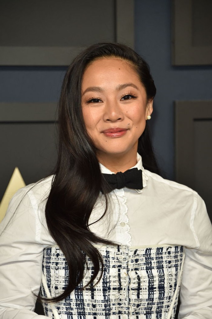 1247113751 Stephanie Hsu menghadiri acara makan siang tahunan nominee Oscar di The Beverly Hilton, Beverly Hills, California, pada 13 Februari 2023.