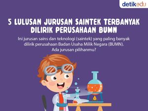 Infografis: 5 Lulusan Jurusan Saintek Terbanyak Dilirik BUMN