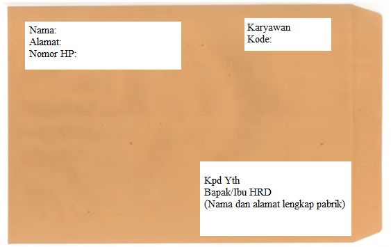 7 Amplop Lamaran Kerja Lengkap Dengan Format Dan Contohnya