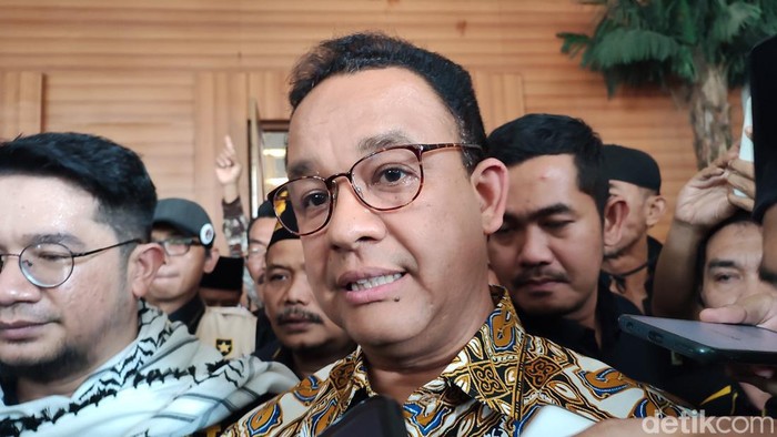 Anies Baswedan. (Rizky Adha/detikcom).
