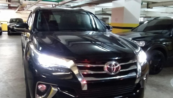 Fortuner yang dilelang KPK (dok. KPK)