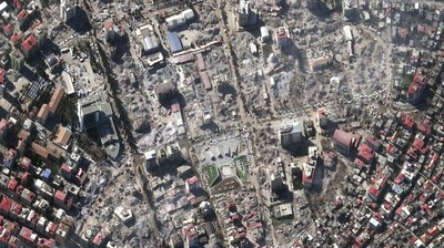 Foto Satelit Wilayah Turki yang Hancur Diguncang Gempa
