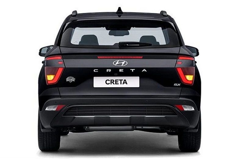 Hyundai Creta Black Edition di India.