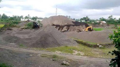 Ilustrasi pertambangan pasir di Lombok Timur, NTB.