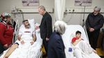 Momen Presiden Erdogan Kunjungi Korban Gempa di RS Istanbul