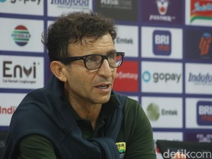 Kecewanya Luis Milla Usai Persib Dibantai Persita