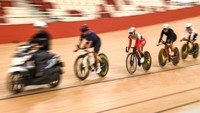 Latihan tersebut dalam rangka persiapan jelang ajang UCI Track Nations Cup 2023 yang akan berlangsung pada 23-26 Februari mendatang di Velodrome, Ramawangun. 