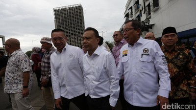 Potret Pimpinan-Anggota DPR Sidak Pembangunan Meikarta