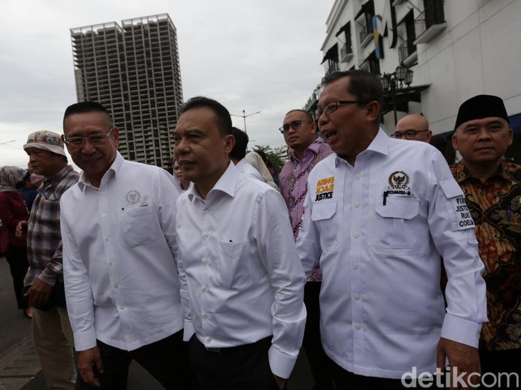 Potret Pimpinan-Anggota DPR Sidak Pembangunan Meikarta