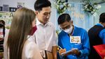 Rayakan Valentine, 500 Pasangan Thailand Ikut Pernikahan Massal