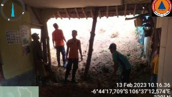 Tanah Longsor Terjang Kawasan Pamijahan Bogor (dok BPBD Kabupaten Bogor)
