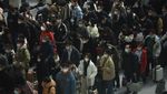 Suasana Arus Balik Festival Musim Semi di China, Padat Merayap!
