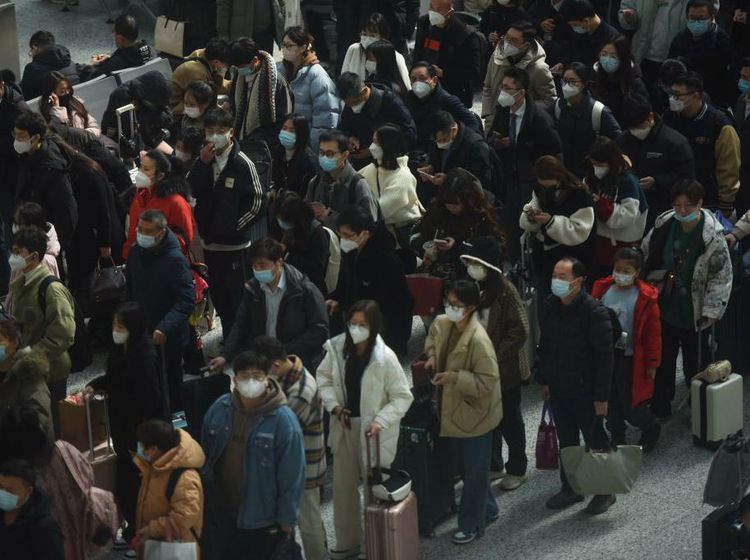 Suasana Arus Balik Festival Musim Semi di China, Padat Merayap!