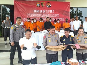 14 Penambang Timah Ilegal di Kepri Ditangkap, 5 Jadi Tersangka