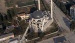 Potret 3 Menara Masjid Haci Rahma Ipek di Turki Roboh Imbas Gempa